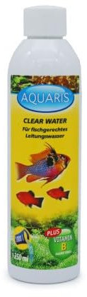 Aquaris Clear Water Zierfischpflege Wasseraufbereiter 250 ml - für Ihrem Aquarium sind die Schleimhäute der Fische optimal geschützt