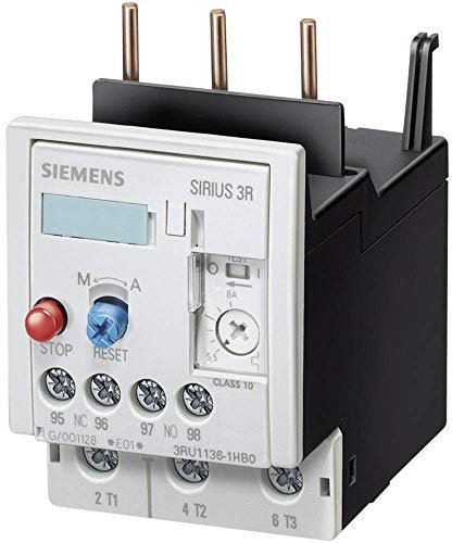 Siemens Thermisches Überlastungsrelais 3RU11 S00 0,8 A