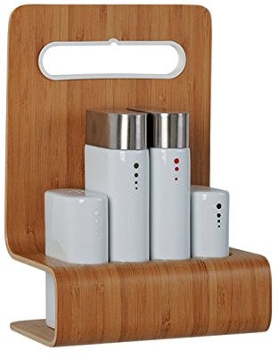 Foppapedretti Set Olio E Aceto Disaleinpepe Naturale/Bianco