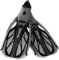 Aqua Speed INOX Unisex Flossen für bequemes Schnorcheln Tauchen Schwimmen | Taucherflossen | Schwimmflossen | Schnorchelflossen, grau/schwarz, 44/45