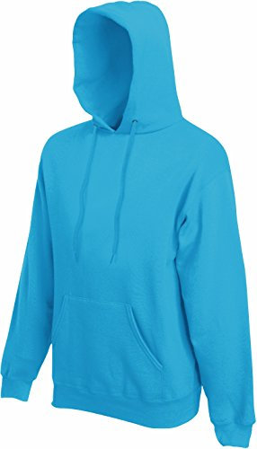 Fruit of the Loom - Hooded Sweatshirt 'Hooded Sweat' - Men, Azure Blue, XL