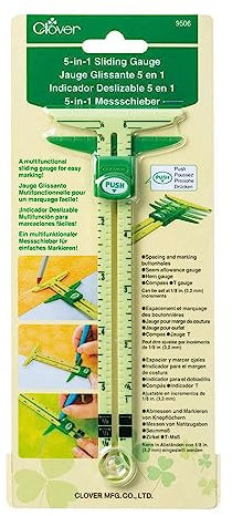 Clover 5-in-1-Schiebelehre, Plastic, 6, c1