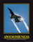 empireposter Motivational - Awesomeness - Jet Düsenjäger Flugzeug Mini Poster - Grösse 40x50 cm