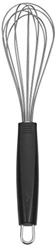 Lurch 230040 Tango Schneebesen aus Kunststoff und Edelstahl, 27cm, Schwarz