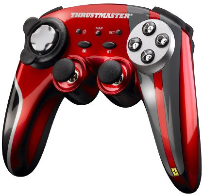 PS3 PC Wireless Gamepad Ferrari 430 -THR