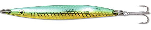 Zebco Impact Spoon, Gold/grün, 11 cm