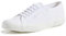 Superga Unisex Cotu Classic Trainers Trainers, Total White, 7 UK