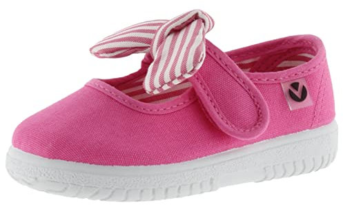 Victoria Mercedes Lona Pañuelo, Sneakers Bambina, Fucsia, 23 EU