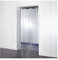 Rideau à Lanières PVC - Lamelle Industriel Rideau à Lattes - Isolant Rideau de Porte lanieres - PVC Transparent Rideau De Séparation pour Supermarché, garages, usines, entrepôts (1m x 2m)
