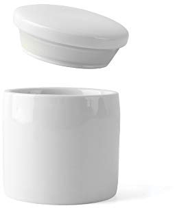 Holst Porzellan VD 001 Vorratsdose Zylinder 9 cm, weiß, 9 x 9 x 9.5 cm