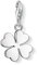 Thomas Sabo Damen Charm-Anhänger Kleeblatt Charm Club 925 Sterling Silber 0884-001-12