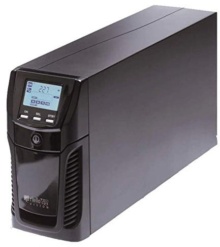 Riello SAI Vision - SAI UPS 1100VA, 880W, Negro