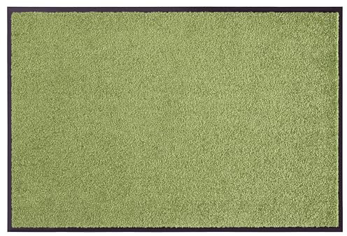 Hanse Home Fußmatte (S-XXL) 90x150cm – 12 Farben – Fussmatte Outdoor Schmutzfangmatte Türmatte Waschbar & Wetterfest rutschfest für Eingangsbereich & Außenbereich – Grün