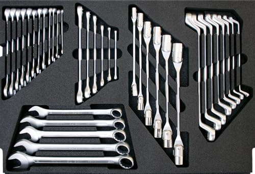SW-Stahl Werkstattwagensortiment, Schraubenschlüssel, 37-teilig Z3000-1