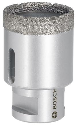 Bosch 1x PRO Multi Material Diamanttrockenbohrkronen für 22,23‑mm-Bohrung und kleine Winkelschleifer (für Fliesen, Harte Fliesen, Ø 32 mm, Professional Zubehör Kleiner Winkelschleifer)