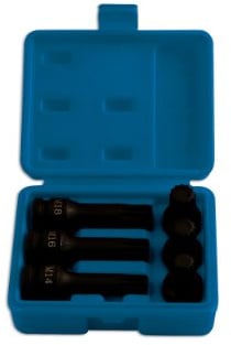 Laser 5019 Spline Bit Set - 6pc