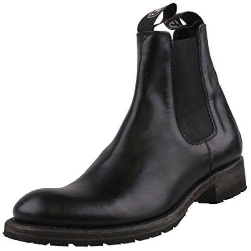 Sendra Herren Chelsea Boots 5595 Schwarz EU 45