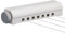 Rayen 0 Tendedero de Pared, Blanco y Gris, 6,5x30x6 cm, 14 Metros de tendido