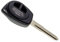 JONGO - Coque de Clé avec Lame Compatible avec Opel Agila, Suzuki Alto, Grand Vitara, Ignis, Jimny, Splash, Swift, SX4 et Wagon R | Boitier Clef Plip Voiture Télécommande 2 Boutons