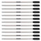 NEO+ Quality Ballpoint Pen Refills, Medium Point, Compatible with Cross Pen, 8513 (12 x Black Ink)