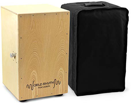 Tiger CAJ2-NT Cajon avec Housse - Naturel RL-CAJ2-NT