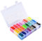 LIHAO 360pz 24 Colori T5 Bottoni a Pressione Bottoni Automatici in Plastica