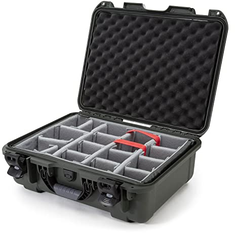 NANUK 930 Wasserdichter Hartschalenkoffer Mit Gepolsterten Trennwänden - Olive