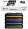 Eurotone Druckerpatronen kompatibel für Ricoh Aficio SP C220 A N S SP C221 N SF SP C222 DN SF SP C240 DN SF, Black Cyan Mangenta Yellow im Set Alternative