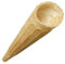 PZ 2000 à Dosette pour glace à forme pointe de cône pour coupes à glace et à gâteau couleur neutre