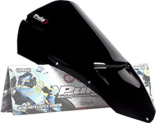Puig 4110N Z-Racing Scheibe optimierte Aerodynamik, Schwarz