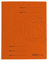 herlitz 10902922 Schnellhefter A4 Quality, orange, kaufmännische- und Behördenheftung, 25 Stück