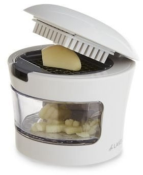 Lakeland Garlic Slice and Dice – Easily Crushes Garlic Includes Cleaning Tool Dishwasher Safe