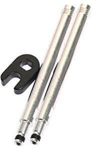 Massi Ventilverlängerung Presta Silber Länge 60 mm