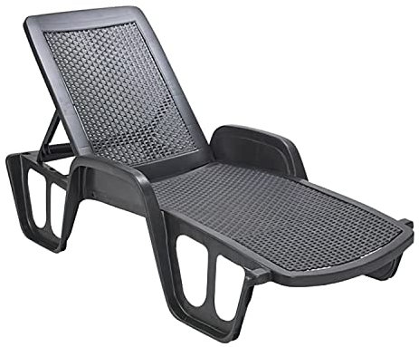 Hdcasa - Lettini Resina Rattan Pool