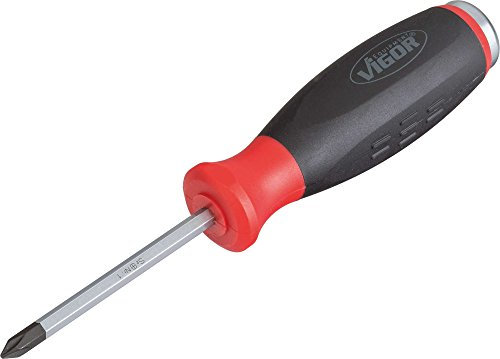 Vigor V3601 Tournevis cruciforme avec capuchon à choc 24,5 cm