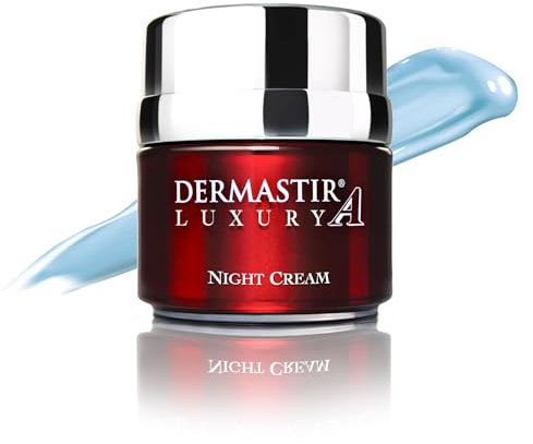 Dermastir Nacht Creme Feuchtigkeitsspendende und Anti-Falten, elastischere und straffere Gesichtshaut - 50ml
