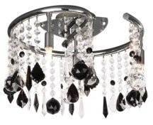 Massive Deckenlampe Flamming stahl