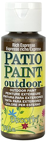 Deco Art Outdoor Acylic Paint, Acrylic, Rich Espresso, 59 ml