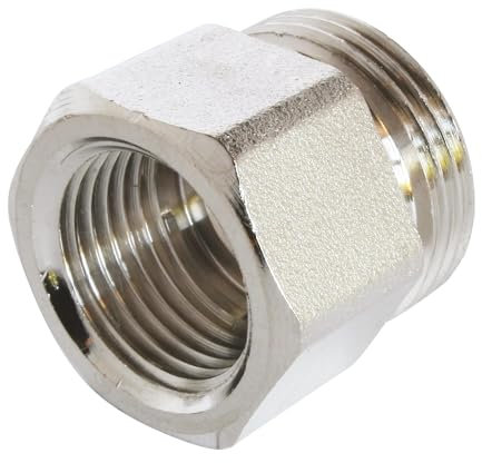 SOMATHERM FOR YOU, Corps droit à compression 3/4 EK femelle 1/2 - Raccord universel pour tube cuivre, PER ou multicouche, sans outillage Idéal pour eau chaude et froide
