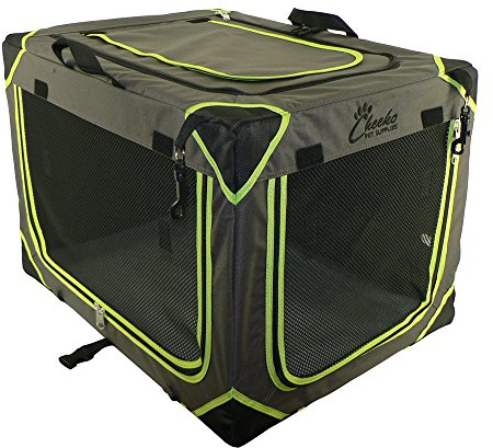 Cheeko Easy Up Fabric Kennel, Small, 61 cm