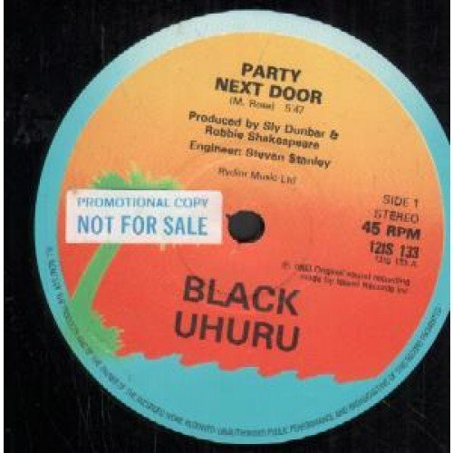 Party Next Door 12 Inch (12 Vinyl Single) UK Island 1983