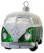 Hamburger Weihnachtskontor - Weihnachtsschmuck und Weihnachtskugeln -VW Bus grün