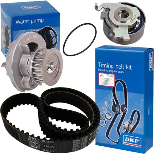 SKF Wasserpumpe und Zahnriemensatz mit Dichtungen VKMC 05402 Höhe 171 mm Länge 271 mm Breite 142 mm - OE-Qualität