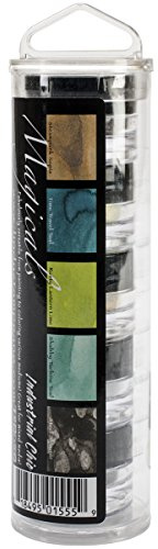 Lindys Stamp Gang Magical Set .25oz Jars 5/Pkg-Industrial Chic by Lindy's