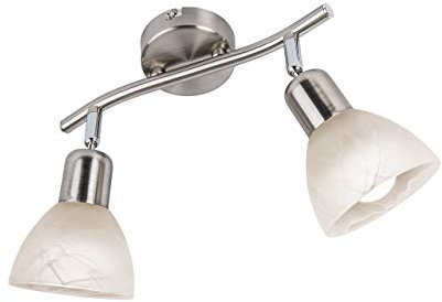 Nino Leuchten GmbH Deckenleuchte, Metall, Silber, L: 20cm, 81890201