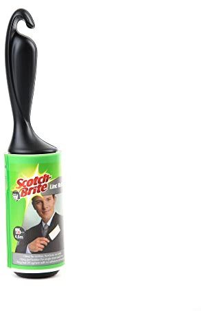 Scotch-Brite Fusselrolle für jeden Tag, 1 Stück/Packung, ideal für die Reinigung von Tierhaaren von Kleidung und Stoff, tragbar und wiederverwendbar, Fusselentferner für Kleidung, Sofa, Teppich,