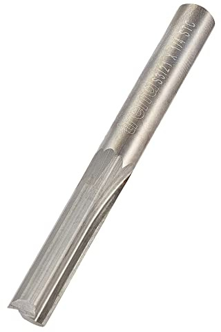 Trend Straight Two Flute Router Cutter, 1/4 Inch Shank, 6.3mm Cut Dia | Precision Straight Two Flute Cutter With Solid Tungsten Carbide For Clean Routing In Wood And Sheet Material, S3/21X1/4STC