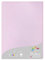 Clairefontaine 24152C Packung mit 25 Karten Pollen 210g, DIN A4, 21 x 29,7cm, Flieder