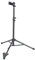 K&M 15060 Bassklarinettenständer Schwarz Stahl - variable Breite, große Auflageschale - Höhe bis 120 cm verstellbar