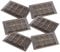 6 x Plain Chocolate Bar Moulds